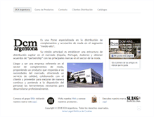 Tablet Screenshot of dcmargentona.com